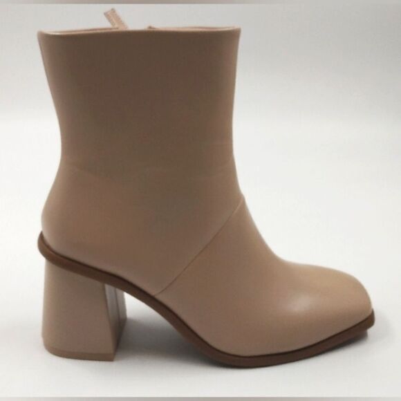 Time and Tru Women's Chunky Heel Ankle Boots SZ 7 - Picture 4 of 16